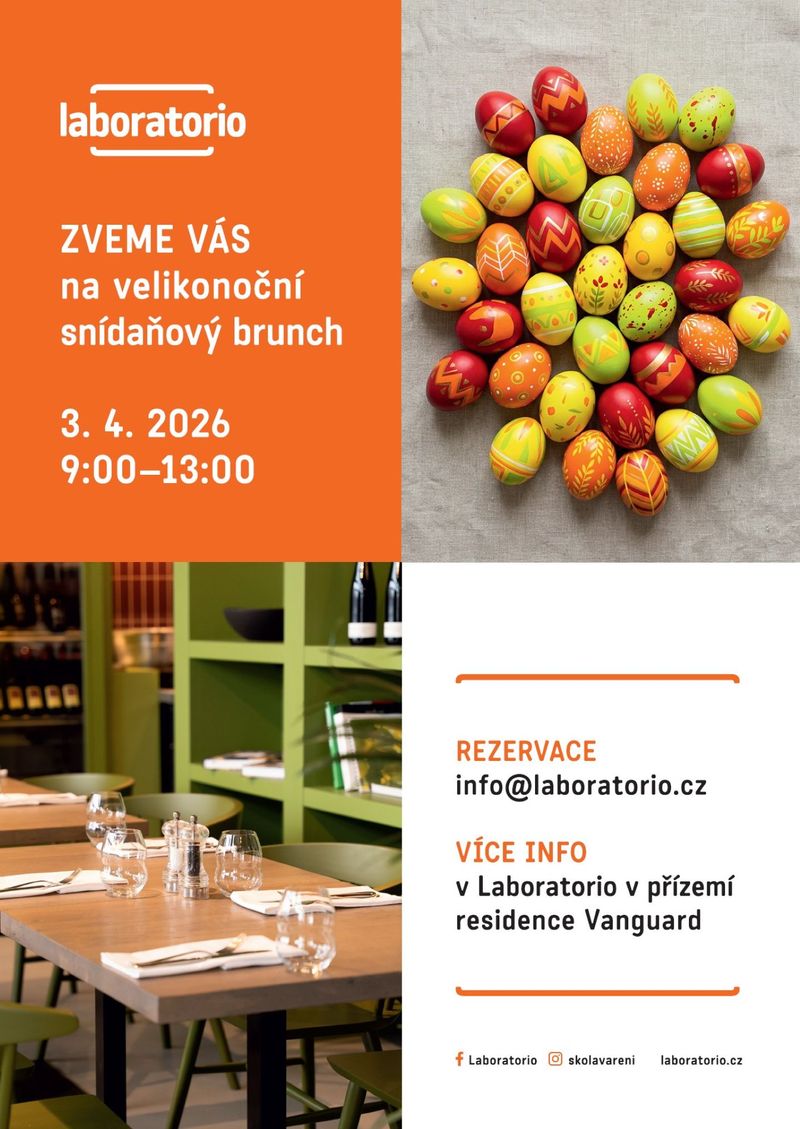 Velký pátek? Velký Brunch v Laboratoriu.